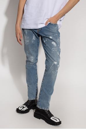 【off-white・オフホワイト】 JEANS デニム・ジーパン Off-White オフホワイト デニムパンツ Off White x Sup 2019年春
